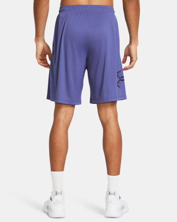 Men's UA Tech™ Graphic Shorts in Purple image number 1